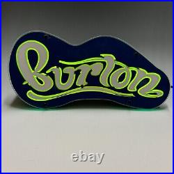 RARE Burton Snowboards Neon Sign Dealer Store Display Advertising Vintage