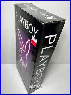 RARE PLAYBOY 16 Bunny Pink Neon Glass Light Sculpture 2003 Vintage NiB LAST ONE