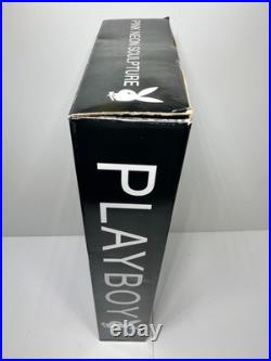 RARE PLAYBOY 16 Bunny Pink Neon Glass Light Sculpture 2003 Vintage NiB LAST ONE