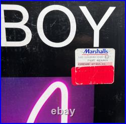 RARE PLAYBOY 16 Bunny Pink Neon Glass Light Sculpture 2003 Vintage NiB LAST ONE