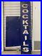 RARE_Vintage_1940s_COCKTAILS_Bar_Neon_Metal_Sign_Old_Los_Angeles_WOW_01_wrh