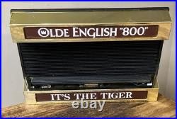 RARE Vintage OLDE ENGLISH 800 Classic Neon Lit Letter Board Beer Sign WORKS