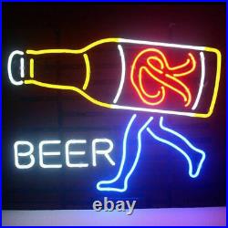 Rainiier Beer Runner Vintage Style Neon Sign Display Glass Shop Bar Sign 17
