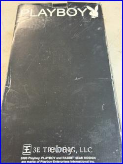 Rare 2003 PLAYBOY Bunny Pink Neon Sculpture Lamp power supply Vintage Brand New