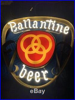 Rare Ballantine Beer Vintage Neon Sign