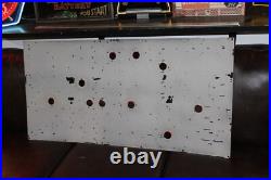 Rare Barber Shop Porcelain Metal Neon Sign Skin Deco Hair Gas Oil Marvy Men Room