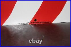 Rare Barber Shop Porcelain Metal Neon Sign Skin Pole Hair Gas Oil Marvy Men Room