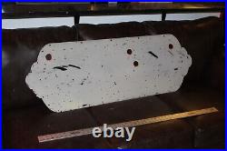 Rare Barber Shop Porcelain Metal Neon Sign Skin Pole Hair Gas Oil Marvy Men Room