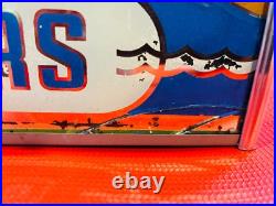 Rare Evinrude Outboard Reverse Painted Glass Neon Advertising Vintage Sign Rare Evinrude Outboard Reverse Painted Glass Neon Advertising Vintage Sign