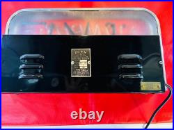 Rare Evinrude Outboard Reverse Painted Glass Neon Advertising Vintage Sign Rare Evinrude Outboard Reverse Painted Glass Neon Advertising Vintage Sign