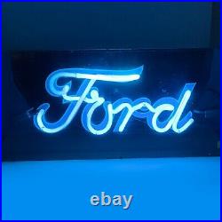 Rare Vintage 1960s Ford Single-Sided Dealership Neon Sign