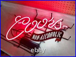 Rare Vintage 1999 Coors Non-Alcoholic Neon Sign, Y2K, Man Cave, Bar, USA