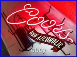 Rare Vintage 1999 Coors Non-Alcoholic Neon Sign, Y2K, Man Cave, Bar, USA