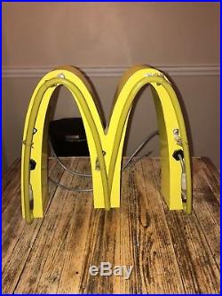 Rare Vintage Small McDonalds Neon Sign