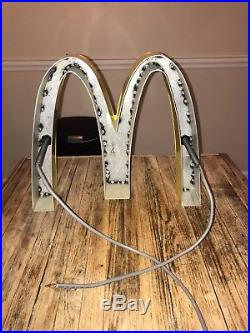 Rare Vintage Small McDonalds Neon Sign
