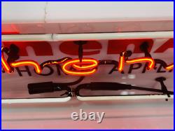 Rare Vtg Kitchen Aid Neon Light Up Store Display Advertising Sign 36 X 10