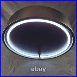 Real Authentic Neon Can White Glass Tube Vintage Display Gas Porcelain Sign