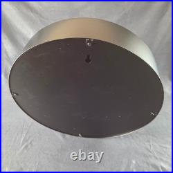 Real Authentic Neon Can White Glass Tube Vintage Display Gas Porcelain Sign