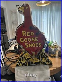 Red Goose Vintage Neon Sign