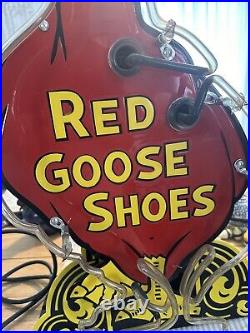 Red Goose Vintage Neon Sign