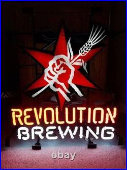 Revolution Brewing Workshop Acrylic Vintage Room Gift Neon Light Sign 20