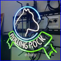 Rolling Rock Beer Vintage Neon Sign
