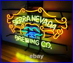 Sierra Nevada Brewing Co Vintage Hand Made Neon Light Sign Bar Lamp Decor