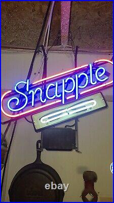 Snapple Neon Sign Vintage