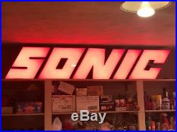Sonic Drive-in Neon Sign Vintage Original