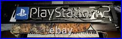 Sony PlayStation 2 Neon Vintage Store Display Sign