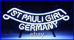 St Pauli Girl Germany Neon Tech Sign VTG Advertising Beer Metal 6AIDL Commercial