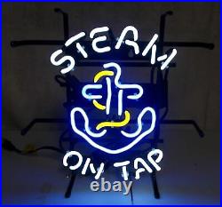 Steam On Tap Handmade Tube Vintage Neon Signs Garage Lamp 17