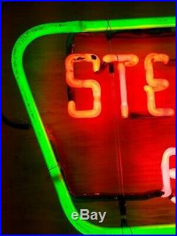 Stegmaier Neon Beer Sign Vintage RARE Wilkes Barre