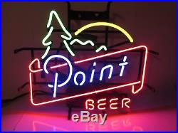 Stevens Point Beer Neon Lit Bar Sign Super Rare Mint AUTHENTIC VINTAGE