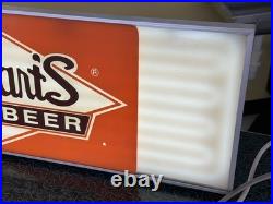 Stewart's Root Beer Neon Backlit Sign 24 Wide x 12 Tall Vintage Original
