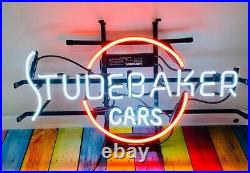 Studebaker Cars Shop Vintage Decor Artwork Cave Neon Sign Artwork