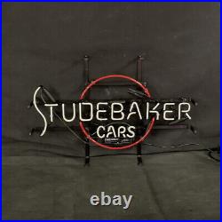 Stvdebaker Car Neon Signs Vintage Style Auto For Garage Man Cave Artwork 20x12