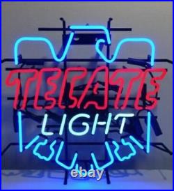 Tecate Light Lamp Neon Light Wall Cave Glass Neon Sign Vintage Bar