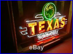 Texas Roadhouse Vintage Retail Neon Sign