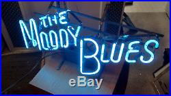 The Moody Blues vintage neon sign Octave promo