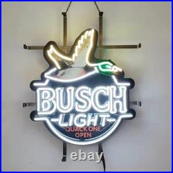 US STOCK Bvsch Light Vintage Neon Sign Pub Light Lamp Home Glass Decor 19x15