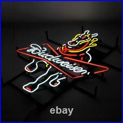 US STOCK Clydesdale Horse Beer Bowtie 24x20 Vintage Neon Sign Lamp Glass Decor US STOCK Clydesdale Horse Beer Bowtie 24x20 Vintage Neon Sign Lamp Glass Decor
