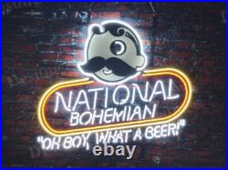 US STOCK Natty Boh National Bohemian Vintage Neon Sign Bar Man Cave Decor 24x20 US STOCK Natty Boh National Bohemian Vintage Neon Sign Bar Man Cave Decor 24x20