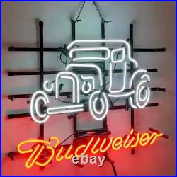 US STOCK Vintage Car Beer Neon Sign 24x20 Bar Club Man Cave Display Gift