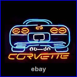 US STOCK Vintage Car Neon Sign Garage Man Cave Bar Wall Display Gift 24x20