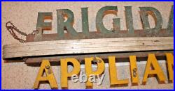 VERY RARE VINTAGE 1930s FRIDGIDAIRE APPLIANCES NEON SIGN (NEEDS RESTORATION)