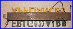 VERY RARE VINTAGE 1930s FRIDGIDAIRE APPLIANCES NEON SIGN (NEEDS RESTORATION)