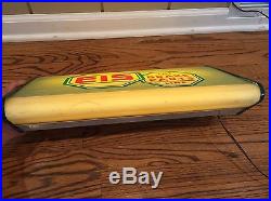 VINTAGE 1950'sRARE EIS BRAKE PARTS LIGHTED GAS OIL SIGN NEON PRODUCTS INC