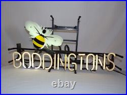 VINTAGE Boddington's Beer Bee Authentic Neon Sign Pickup only