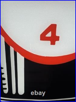 VINTAGE DR PEPPER NEON SODA BOTTLE CLOCK SIGN 24x8 LIGHT LAMP HD SOFT DRINK